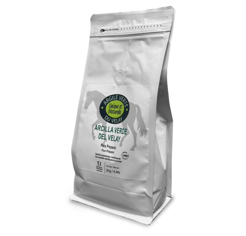 Arcilla Verde Bolsa (2 kg)